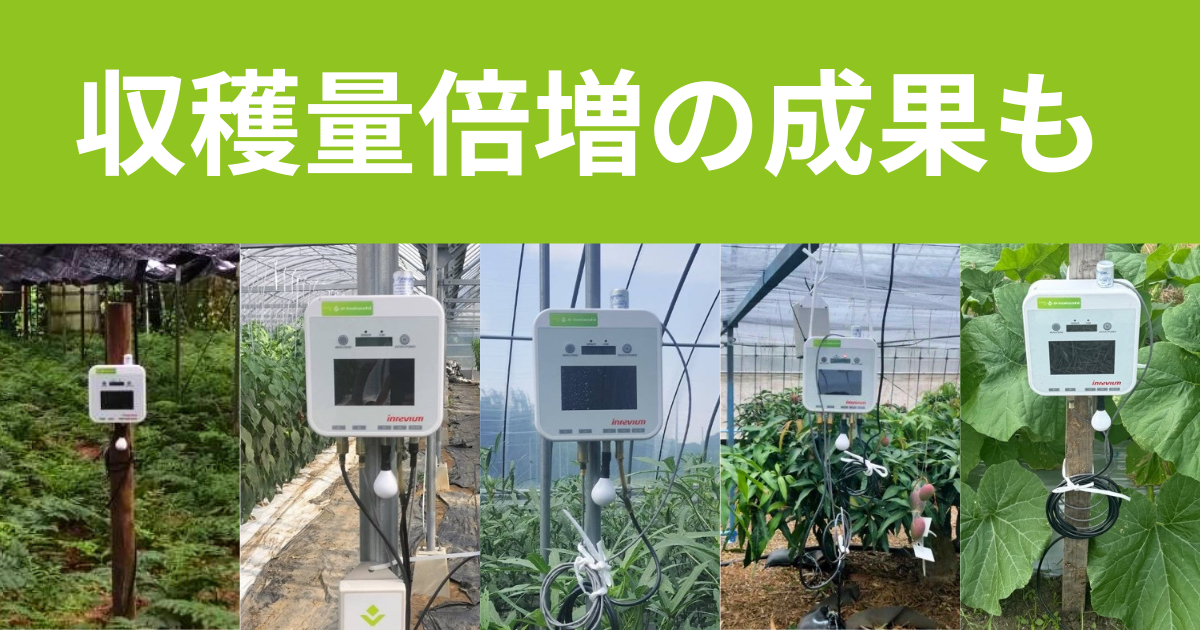 鹿児島県南種子町でのIoT農業支援を展開