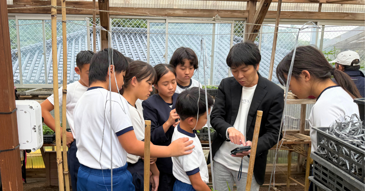 自ら考え、判断する力を育てる授業〜南種子町 平山小学校 データを活用した出前授業の取り組み〜