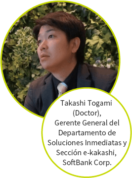 Manager, Positioning Solution Department, e-kakashi Section, SoftBank Corp.; PhD Takashi Togami
